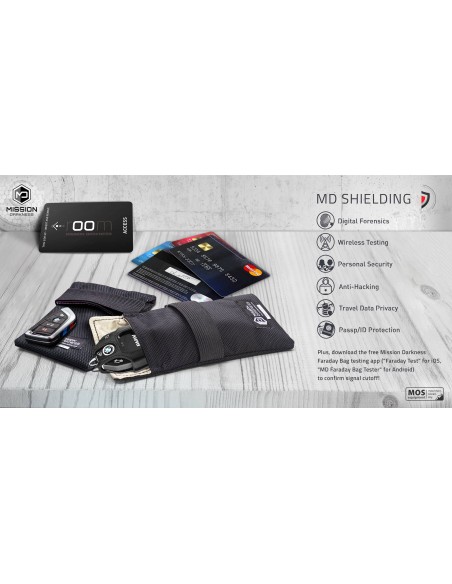 Faraday Bag Pour Clé De Voiture, Blocage RFID Anti-Vol Sac De Clé De Voiture  Signal