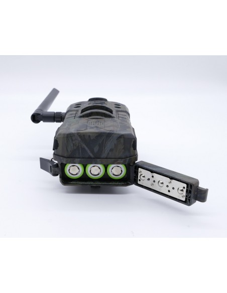 Camera de chasse 4g video UHD 2k et photo 14Mpx vision nocturne longue  autonomie audio vidéo en direct détection de mouvement